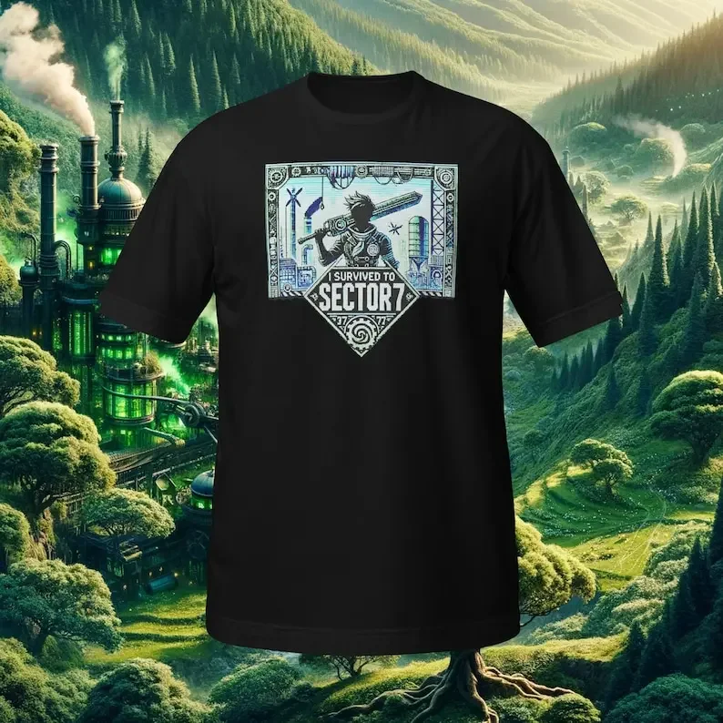 

Gift for Final Fantasy Fan, Final Fantasy 7 inspired T-Shirt, Nerddyy Shirt, Gamer Shirt