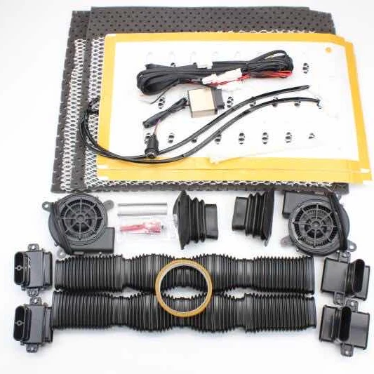 Big Air Flow Fan Cooler Seat Heater Ventilation System 6 Steering Position For Leather Interior Seat Comfort
