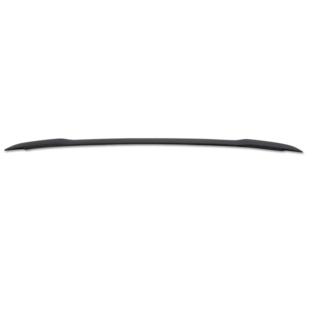 For 2015-2019 Ford Mustang GT Matte Black Flush Mount Rear Trunk Spoiler Wing