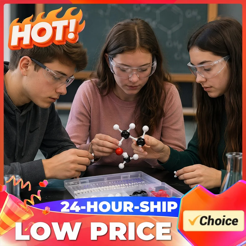Chemistry Molecular Model Kit Visualize Structure & Effortless Assembly Organic Molecular Set for Chemistry Teaching