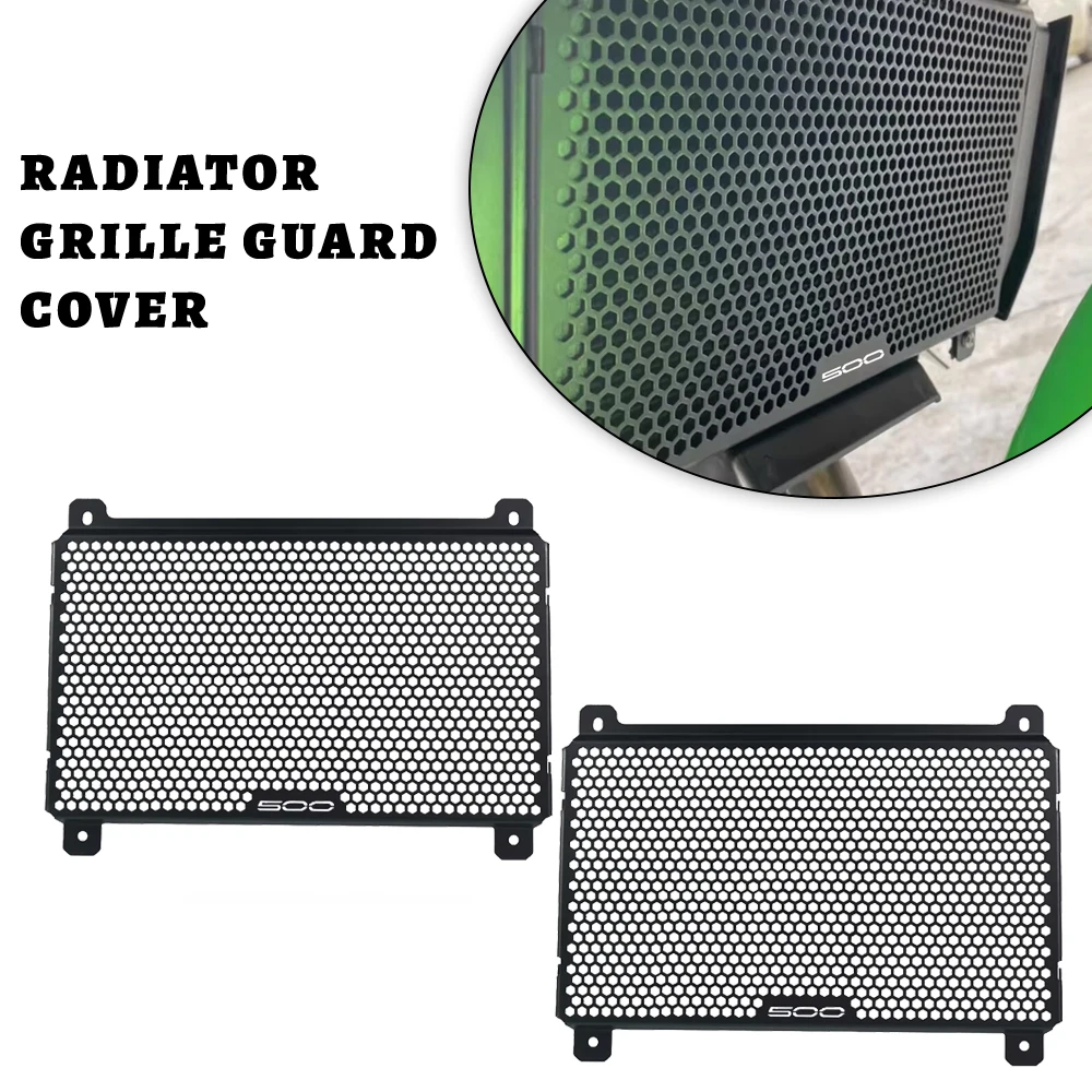 

For Kawasaki Z500 Ninja 500 Z 500 Ninja500 SE ABS 2024 2025 Motorcycle Accessorie Radiator Guard Protector Grille Cover Parts
