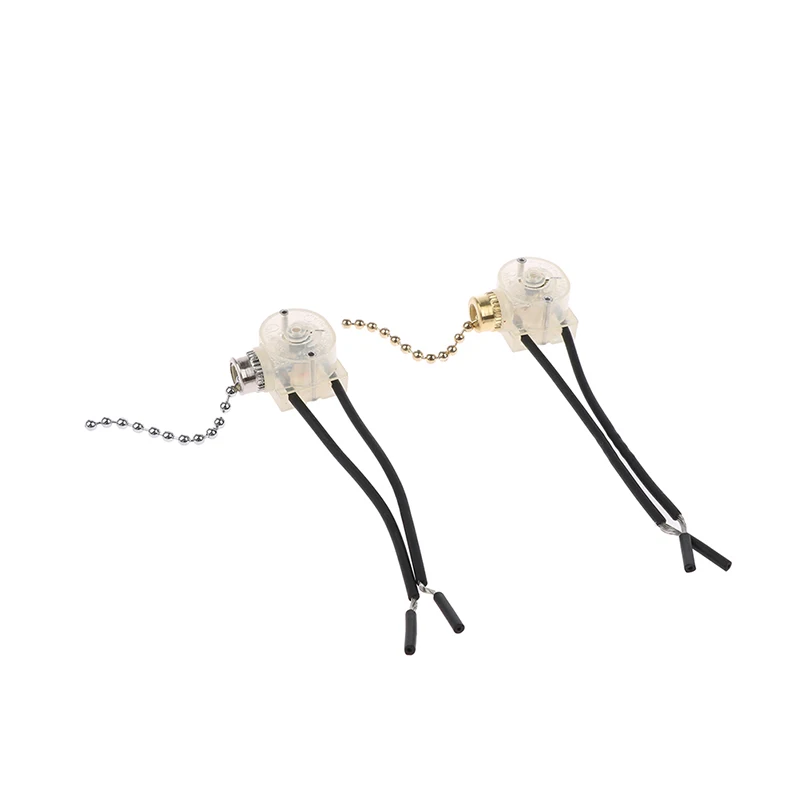 -1PC Wall Light pull Rope Switch Universal Chain Ceiling Fan Lamp Replacement Parts