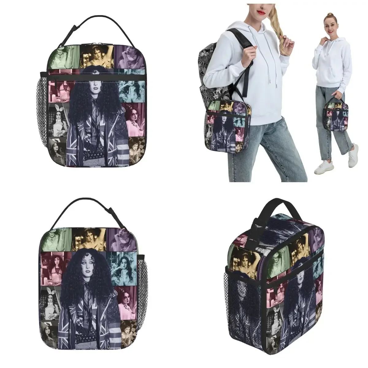 Chappell Roan The Eras Tour Insulated Lunch Bag Food Container Bags Reusable Cooler Thermal Lunch Boxes For Travel