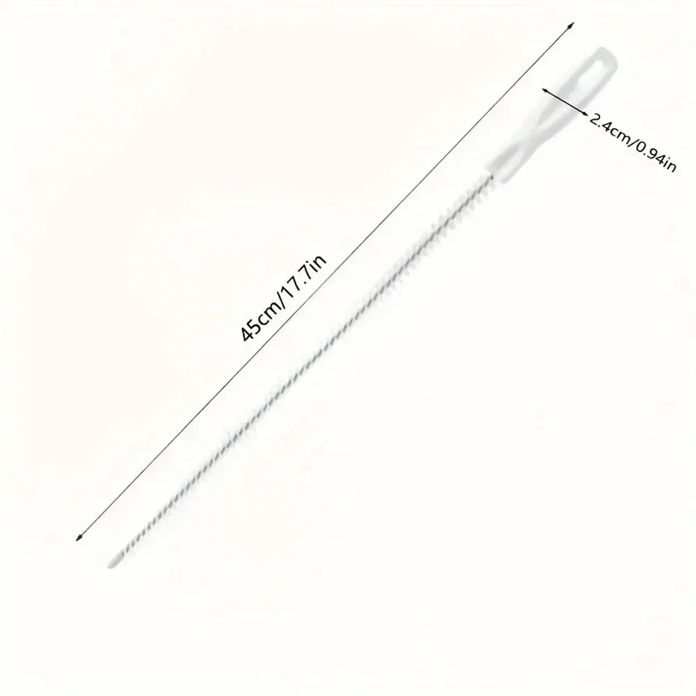45cm Kitchen Sewer Hair Household Pipe Dredging Extractor Bathroom Accessories Bendability Sewer Cleaning Tools image 2
