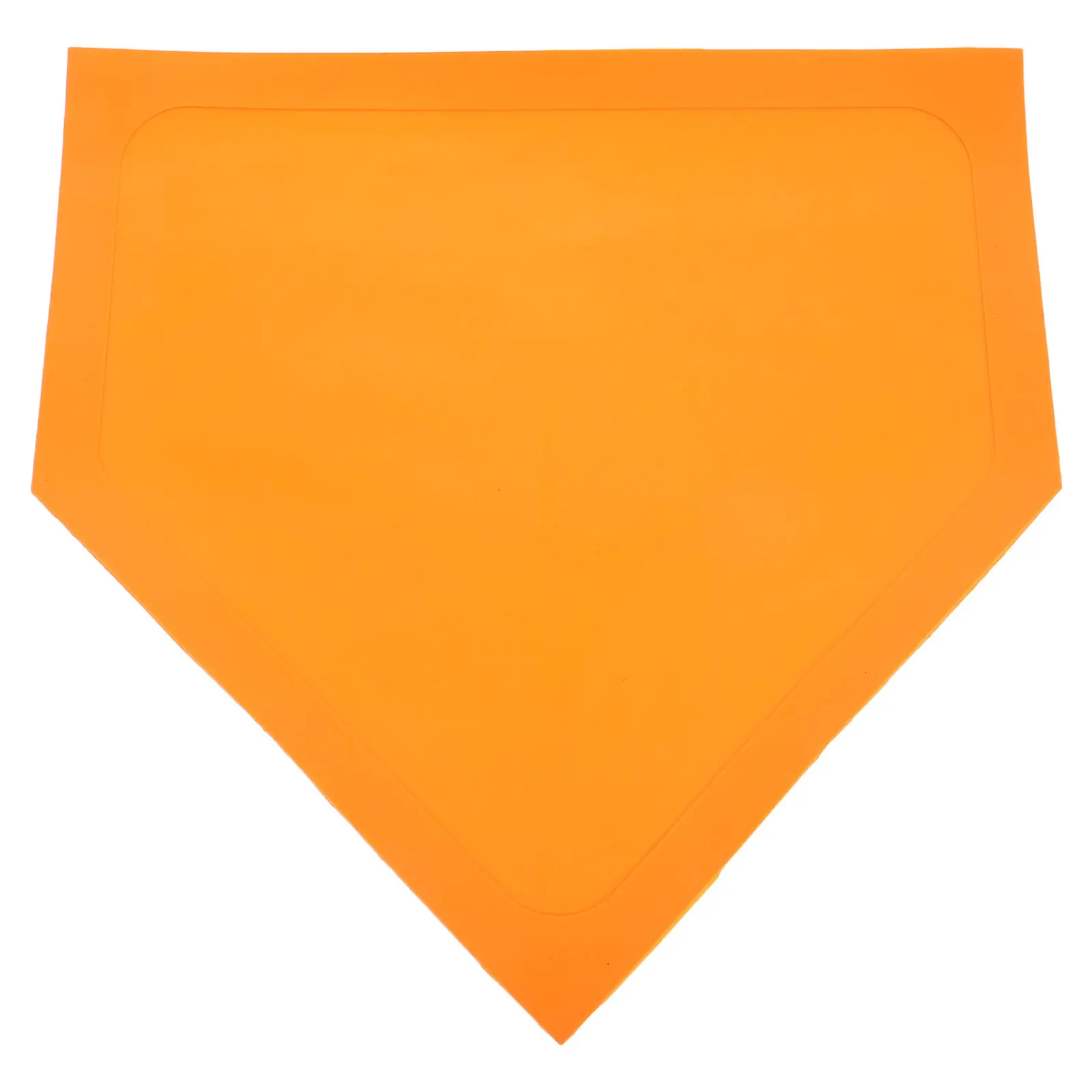 

Triangular Flat Rubber Baseball Marker Set Portable Lightweight Training Base Plate for Softball Pitching Batting Slide Practice