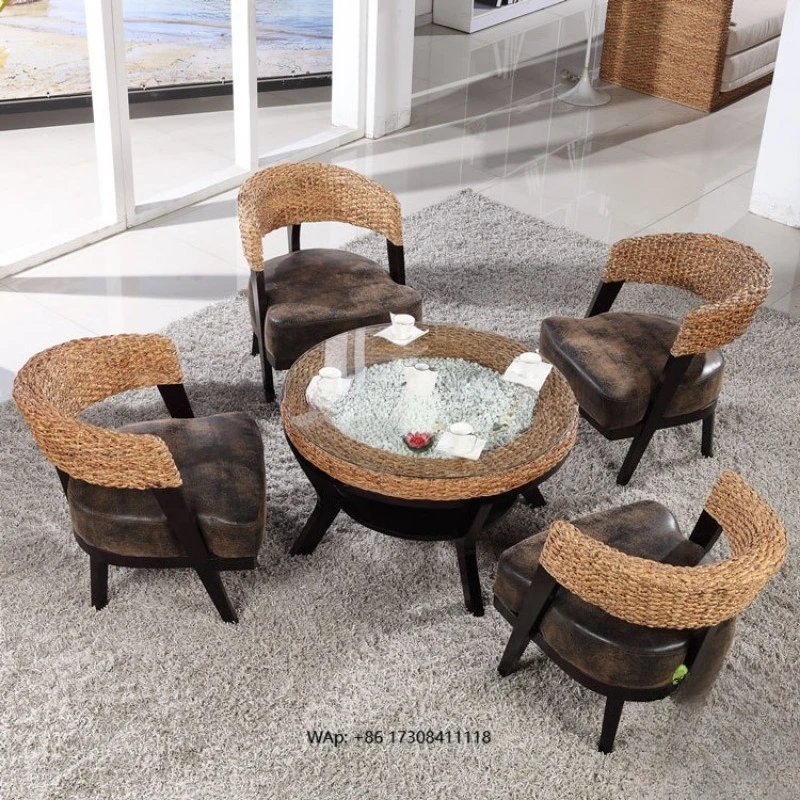Modern Chic Coffee Shop Cafe Table Chair Furniture Set