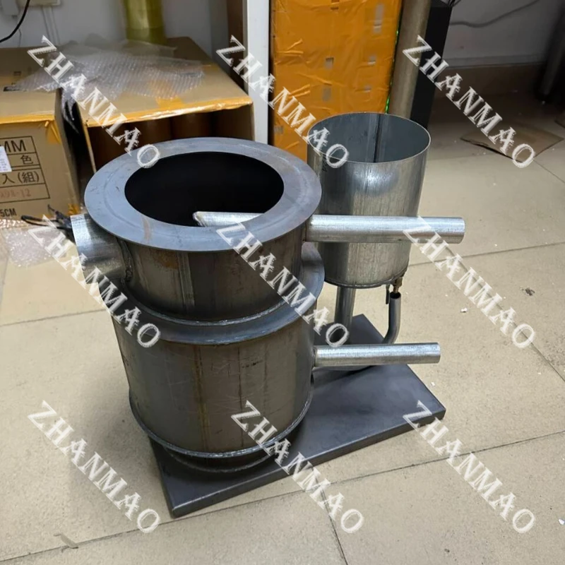 Hot Air Stove Double-layer Warm Air Waste Oil Vaporization Furnace Double-layer Heating and Warming Fast Waste Oilheatingfurnace