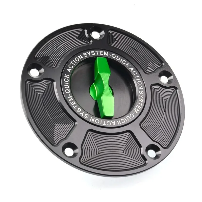 Motorcycle Accessories New For Kawasaki ZX6R 2007-2018 ZX10R 2006-2020 Z800 Z1000 SX CNC Fuel Tank Cap Keyless Oil Gas Cover