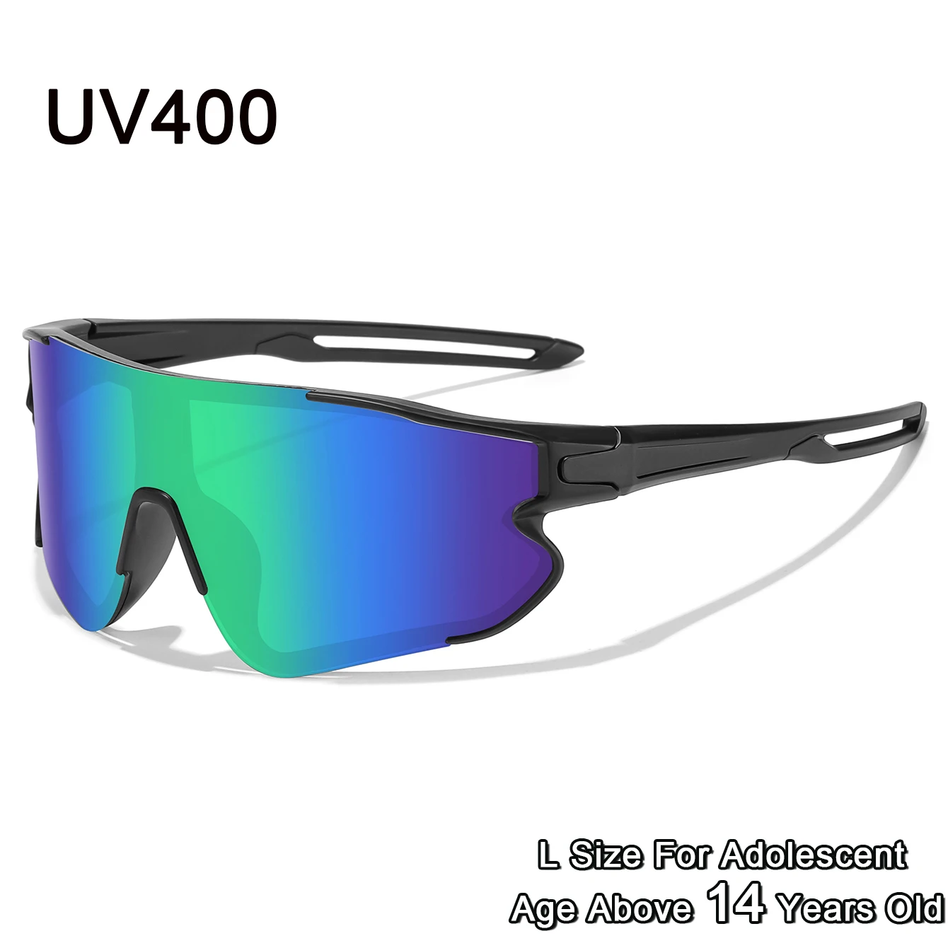 Unisex-Sonnenbrille für Rennrad, winddicht, Outdoor, MTB, Fahrradbrille, quadratisch, modische Schutzbrille für Männer und Frauen, Wandern, Fahren