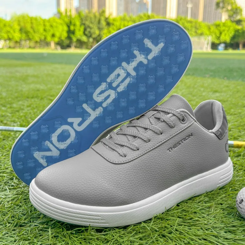 2024 New Golf Shoes for Men Plus Size 48 Gym Sneakers Mens Luxury Brand Golf Training Male Black Leather Golf Sneakers Man