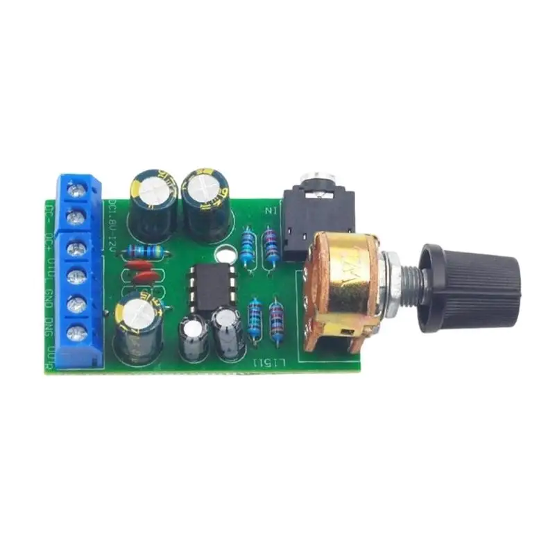 Y1UB Miniature Sound Amplifier Module Double Channel Input 1.5W Output for Enthusiasts