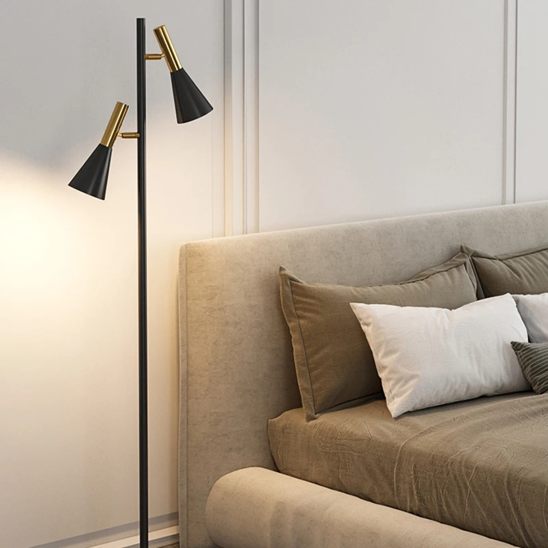 Modern minimalist style LED floor lamp - living room sofa fishing lamp - bedroom bedside lamp - home decoration lamp