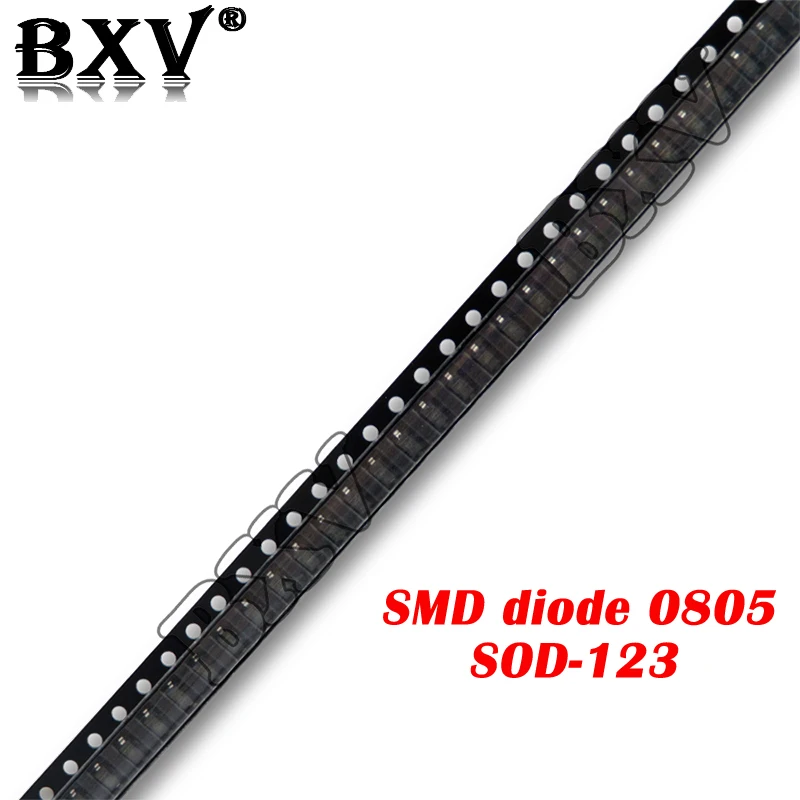 100PCS SMD Diode 0805 1N5819 1N4007 1N4148 SOD-123 SOD123 SOD-323 1206 1N4148WS 1N5819WS B5819WS SOD323 MBR0520LT1G MBR0530W B3