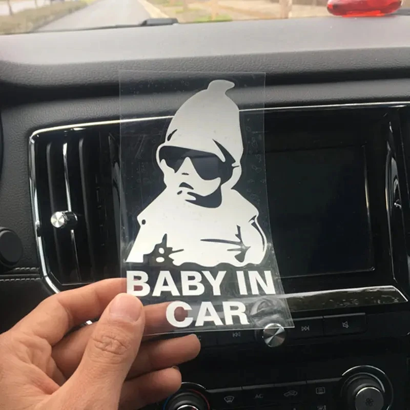 15*9CM Car styling BABY ON BOARD Car stickers For SsangYong Actyon Turismo Rodius Rexton Korando Kyron Musso Sports