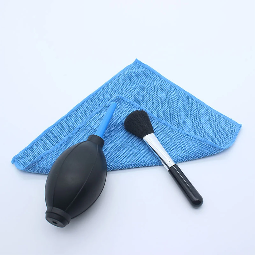 Kit de limpieza de cámara 3 en 1, herramienta profesional de limpieza de lente de cámara Digital DSLR para Sony, Fujifilm y Nikon