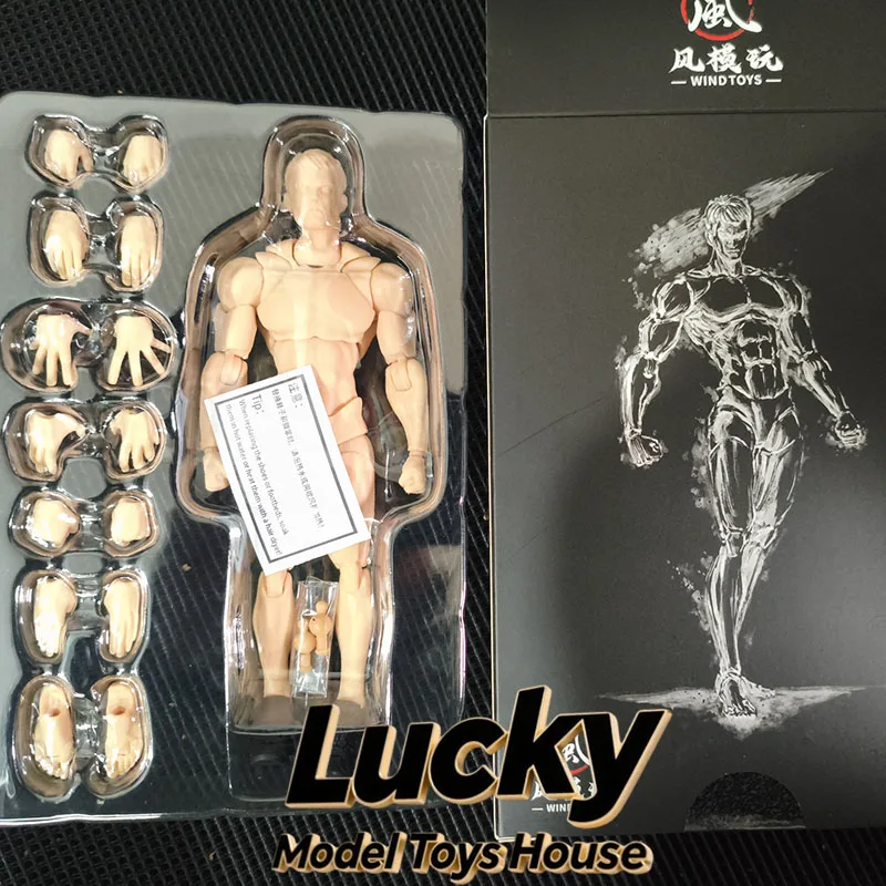 

Модель мужского тела 1/12 Wind Toys: Желтая/Светлая/Черная кожа, суперподвижная, для 6-дюймовых аниме-фигурок, аксессуар для косплея и декора