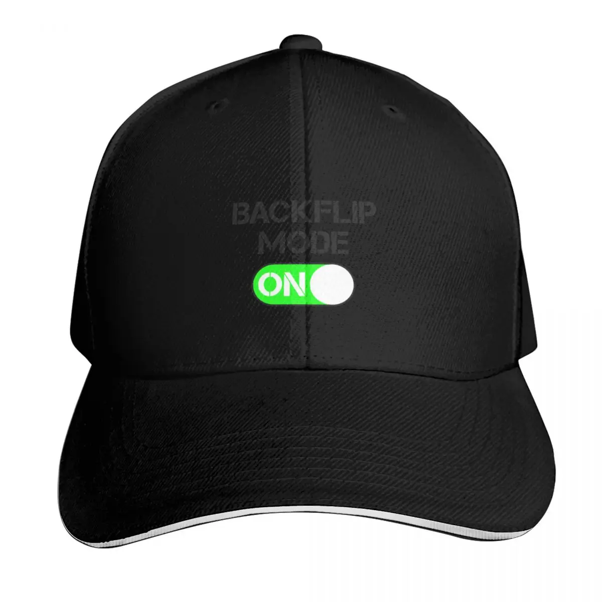 Backflip Mode ON Baseball Cap Hat Beach Luxury Brand fun hats Golf Hats For Women Men's