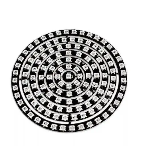 8 12 16 24 32 40 Bit WS2812 5050 RGB LED Ring Lamp Light With Integrated Drivers