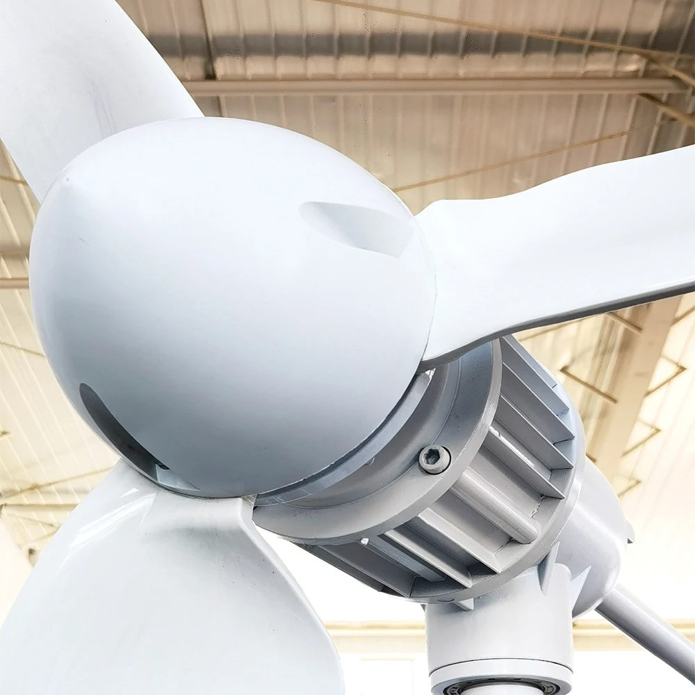 China Factory 10KW Wind Power Turbine For Home Farm 10000W 24V 48V 96V 220V Horizontal Axis Wind Energy Generator Fan Windmill