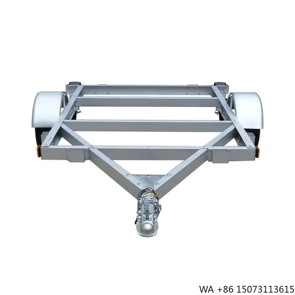 

Комплект одноосного прицепа 5*8 с Duo-Hitch для транспортировки яхт