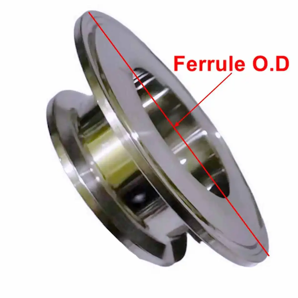 Ferrule O.D 50.5-217mm Reduce Tri Clamp 1.5