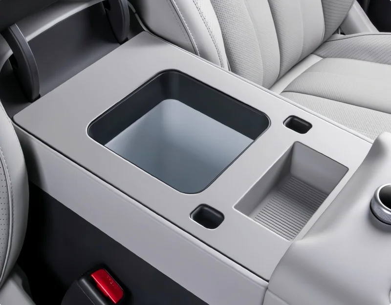 مسند ذراع السيارة صندوق لوحة بطانة حماية من السيليكون صالح ل BYD ليوبارد 7 التيتانيوم 7 تعديل وحدة التحكم المركزية للسيارة مسند الذراع صندوق المضادة للخدش الوسادة