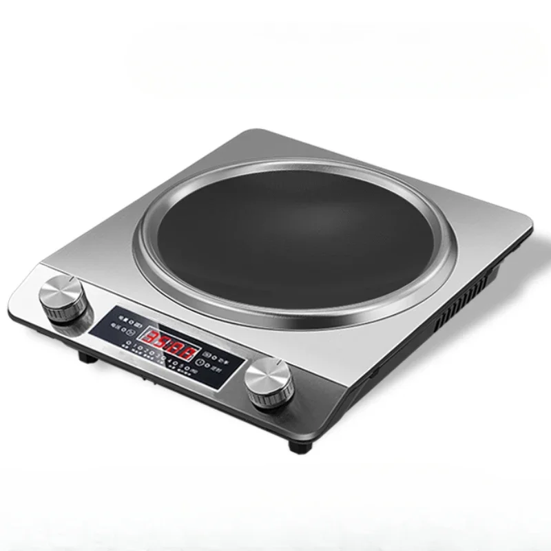 

New concave induction cooker for household stir-frying concave stove commercial 3500w high power special wok