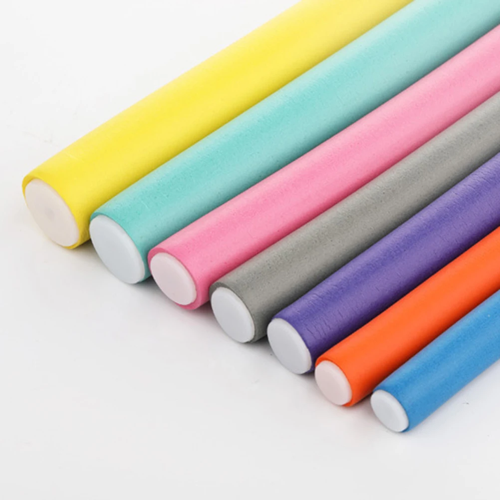 

42pcs Rubber Curlers Set Lightweight Durable Styling Rollers Easy Curling Tool For Dry Wet Hair Curler Women Hair Styling Tool