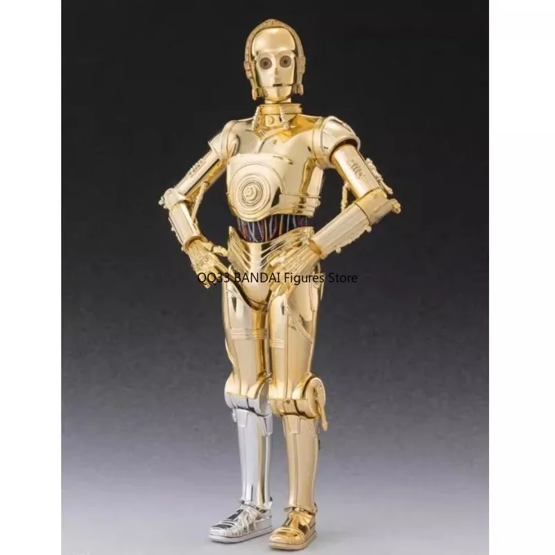 Bandai Original S.H.Figuarts Star Wars C-3PO Classic Ver. Action Figure Active Joints Model Hobbies Collectible