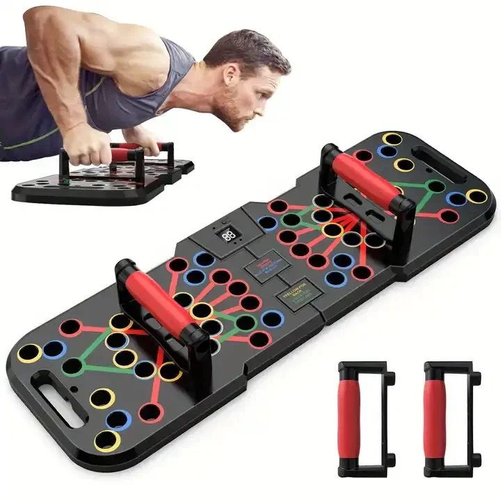 New Listing Infrared Smart Automatic Counting Push Up Board Professional Foldable Push Up Training Board 41 in 1