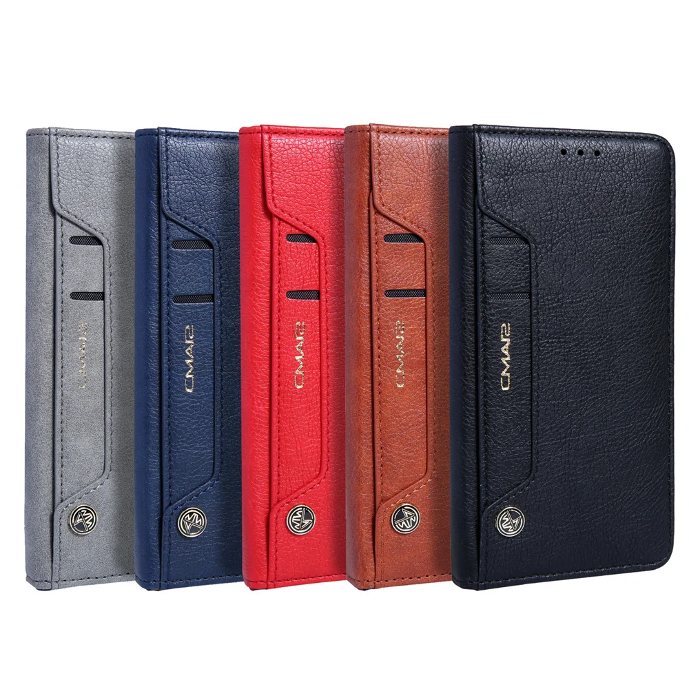 CMAI2 Luxury Card Pocket Business Leather Case for iPhone 15 15 Pro 15 Plus 15 Pro Shockproof Max Magnetic Flip Cover Funda Capa