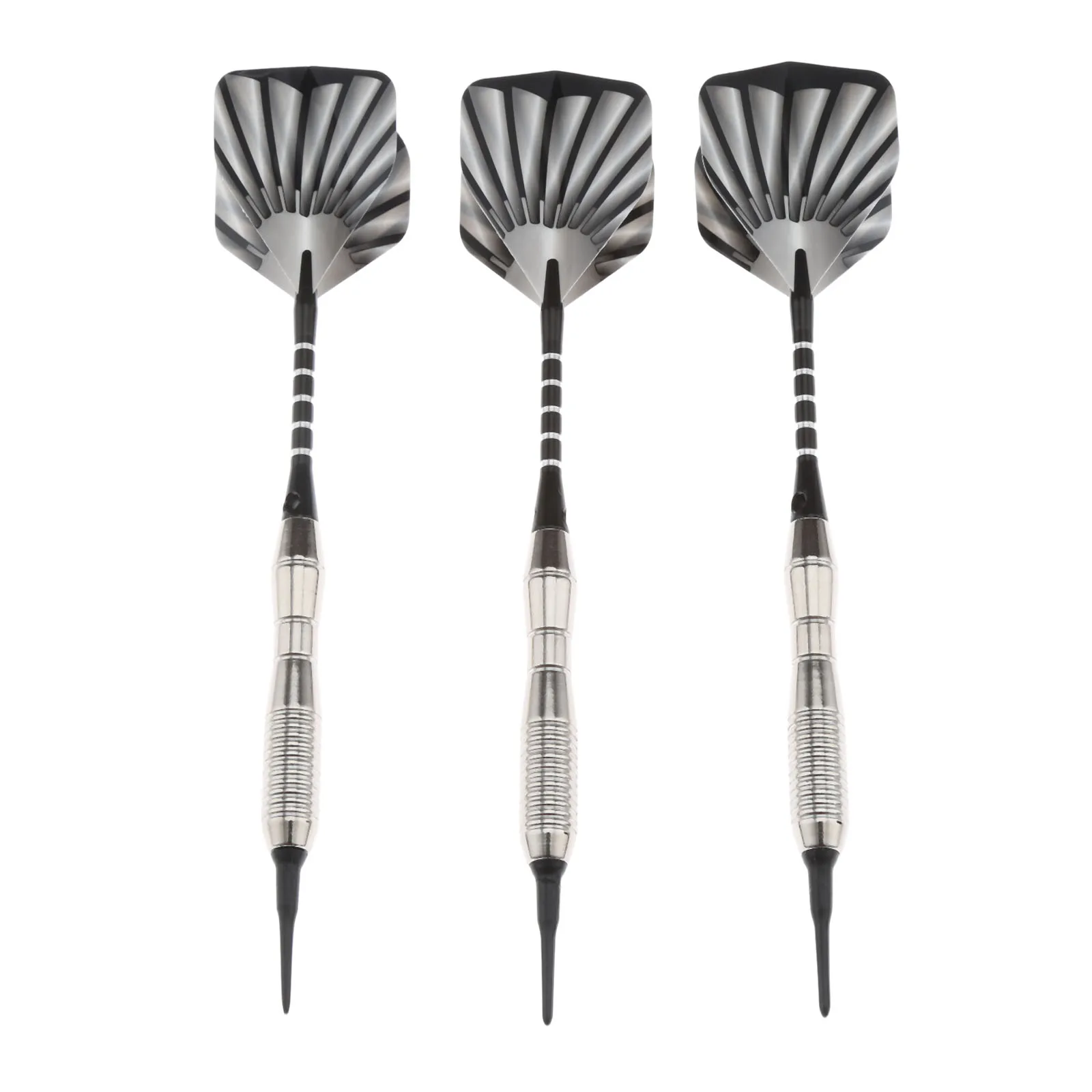 

3Pcs Professional Soft Tip Darts 18g For Electronic Dartboard With Steel Barrel +Aluminium Shaft +Nice High Quality Flights Gift
