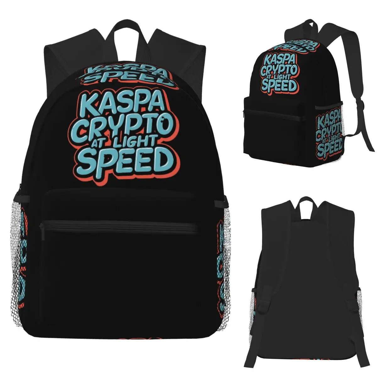 

Chain With Purpose Kaspa Student Backpack School Bag Hiking Travel Daypack for Men Women Fashion Bookbag Shoulder Bags