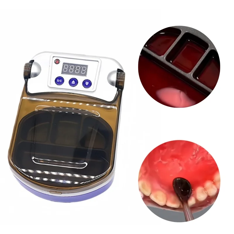 

Оборудование для стоматологической лаборатории, нагреватель воска, горшок с 4 слотами для плавления парафина, портативное стоматологическое лабораторное оборудование, 4-луночный стоматологический цифровой нагреватель воска