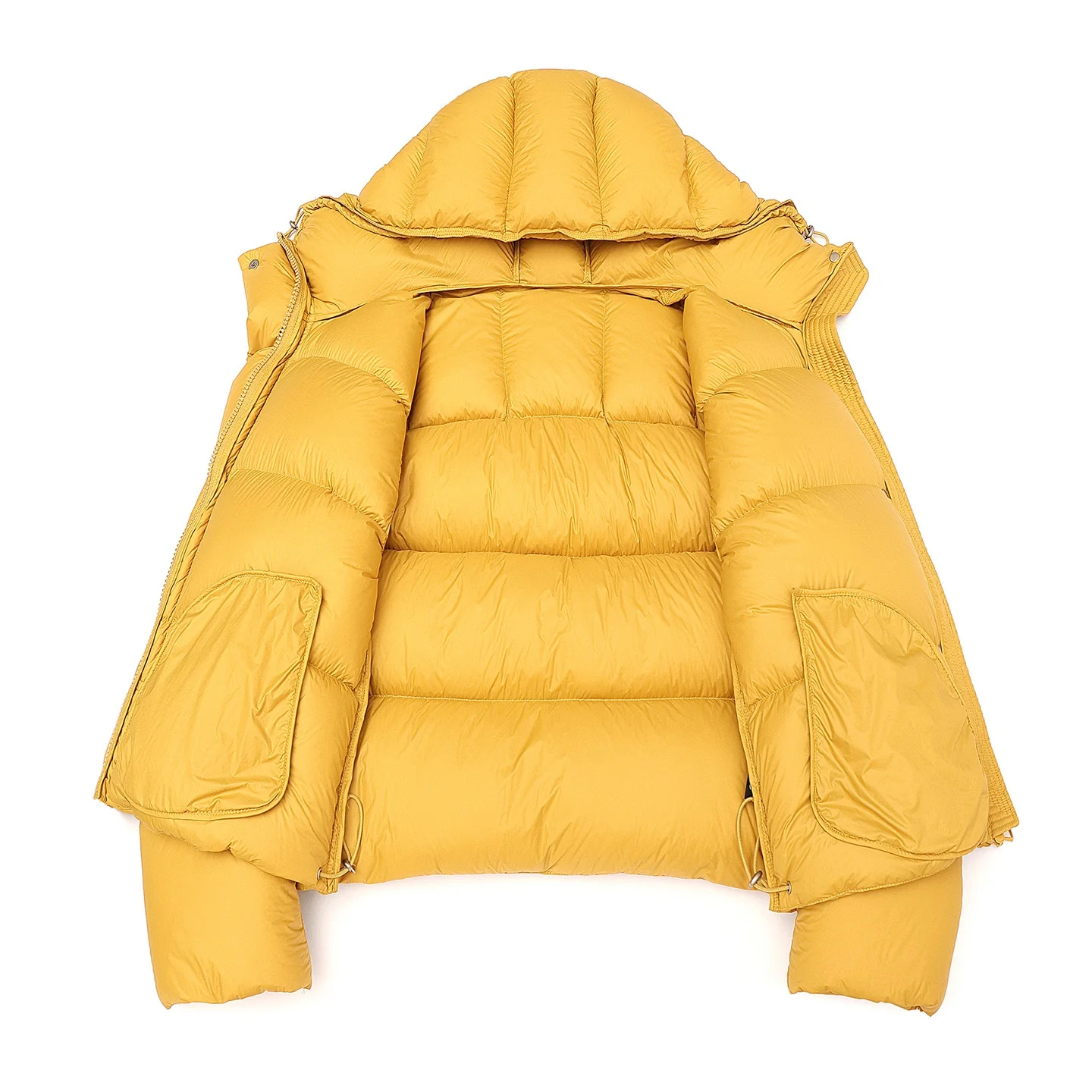 2025 hiver nouveau 90 duvet de canard blanc bouffée nuage doudoune femmes court à capuche épais pain manteau dame ample chaud Parkas vêtements d'extérieur