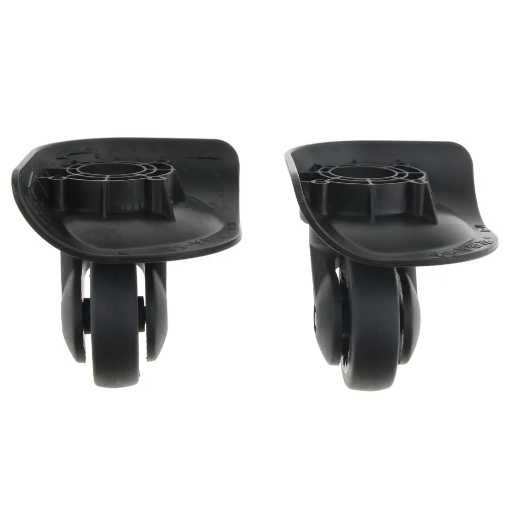 

Pair of Mute Spare Luggage Suitcase Wheels 360 Degree Swivel A53