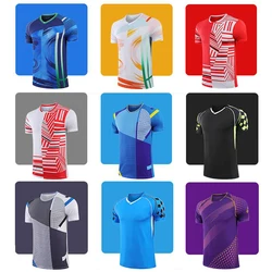 Tennis shirt Women Men , Girls Table Tennis T shirt uniforms, table tenis shirt, Boys Badminton T-Shirt, PingPong Jersey Clothes