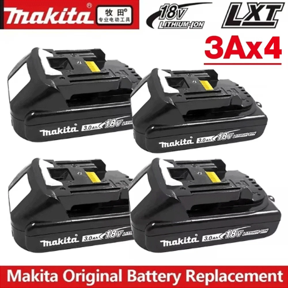 

100% Original Makita 3000mAh for Makita 18V Battery BL1830B BL1850B BL1850 BL1840 BL1860 BL1815 Replacement Lithium Battery 2025