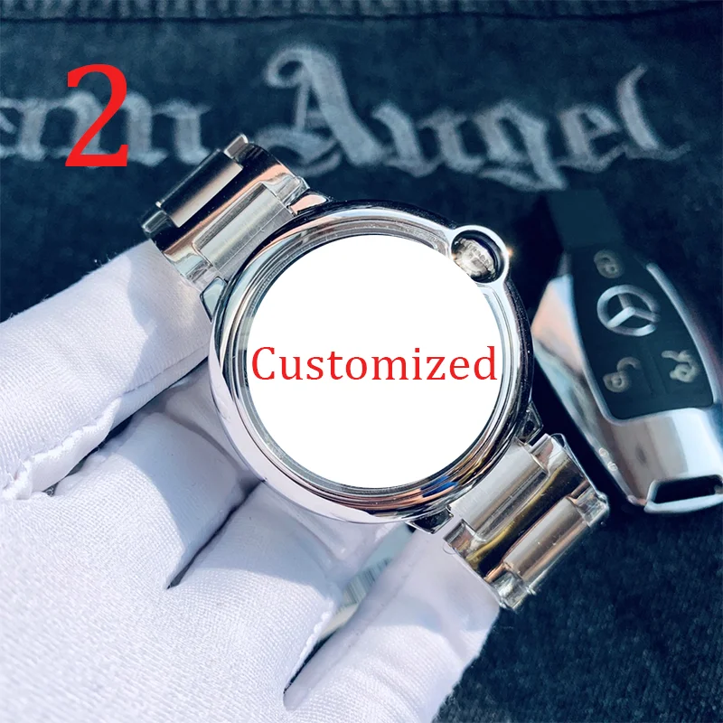 يمكن تخصيص ساعات رجال الأعمال الكلاسيكية لعام 2025 ميكانيكية أوتوماتيكية بالكامل للرجال والنساء بحزام من الفولاذ المقاوم للصدأ