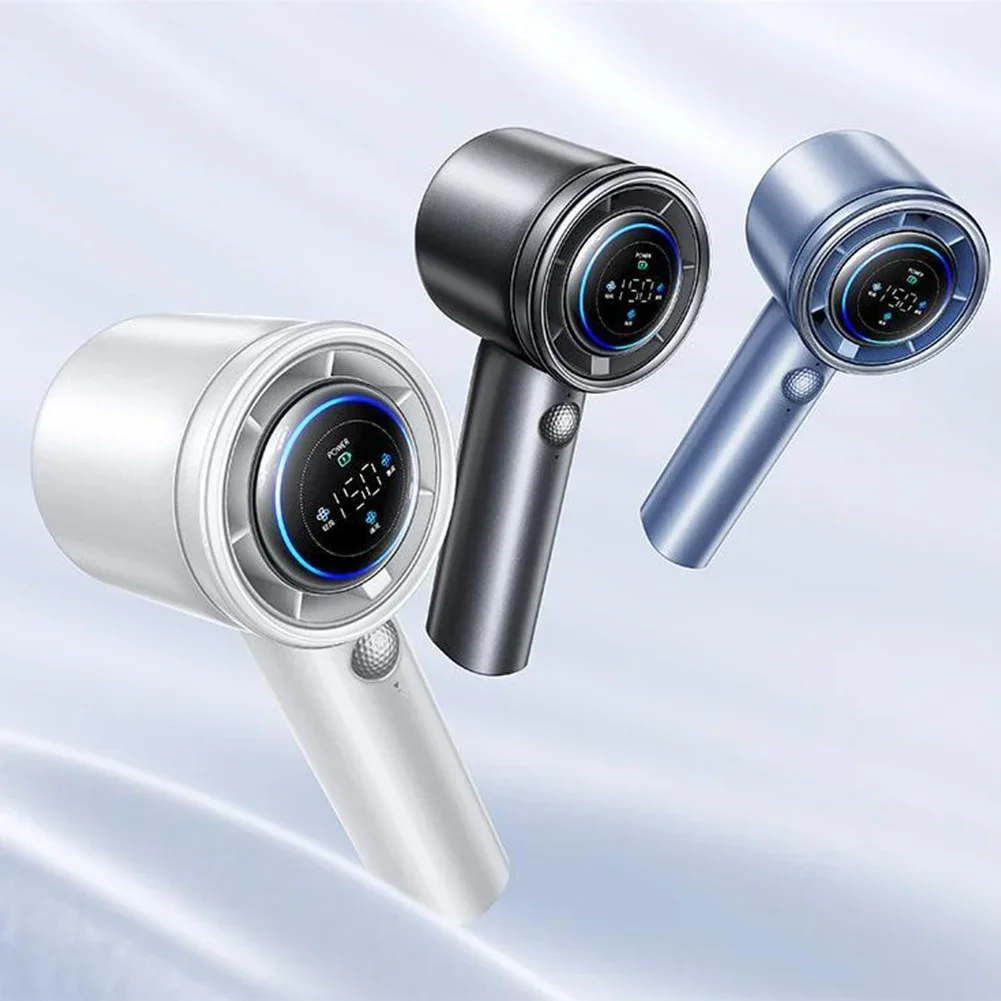 1pcs High Speed Handheld Fan 150 Gear Turbo Fan Wind Speed ​​10m/S USB Rechargeable Mini Portable Electric Fan Summer Essentials