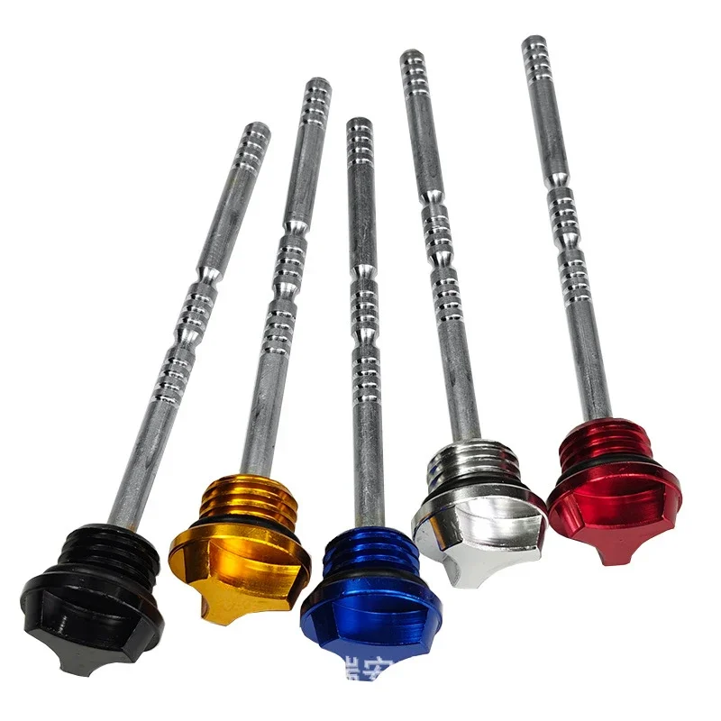 دراجة نارية العالمي زيت المحرك قياس مستوى النفط قياس ملء غطاء التوصيل لهوندا ياماها كاواساكي سوزوكي ATV الترابية دراجة الملحقات