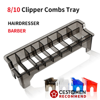 8/10 Grid Clipper Guide Limit Comb Storage Box Universal Hair Clipper Limit Guide Comb for Salon Hair Styling Tool Accessories