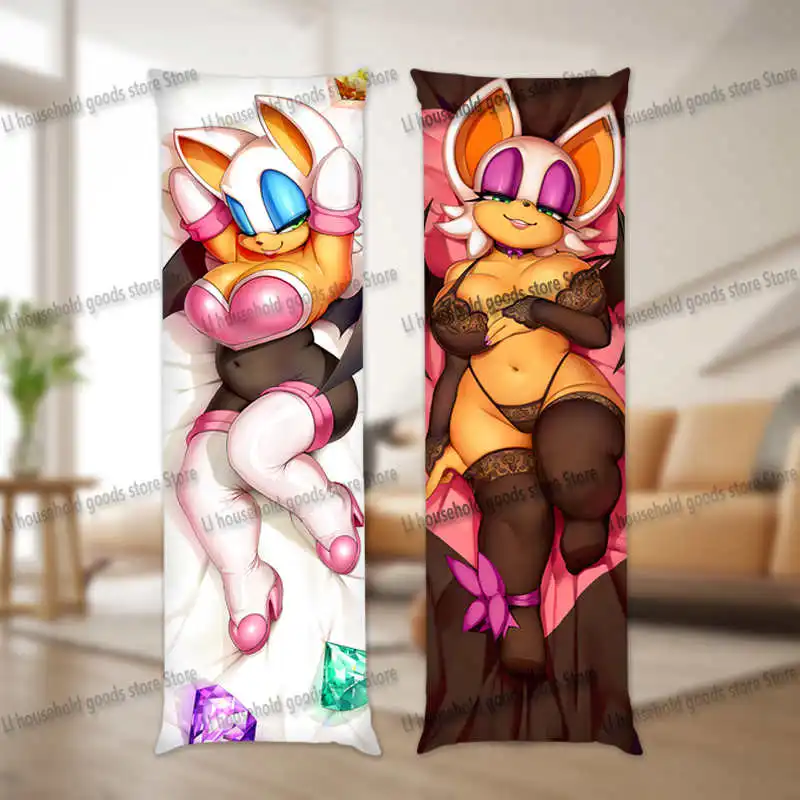 

Renamon Furry Dakimakura Anime Japanese Waifu Life Hugging Body Pillow Case Otaku Cushion Pillow