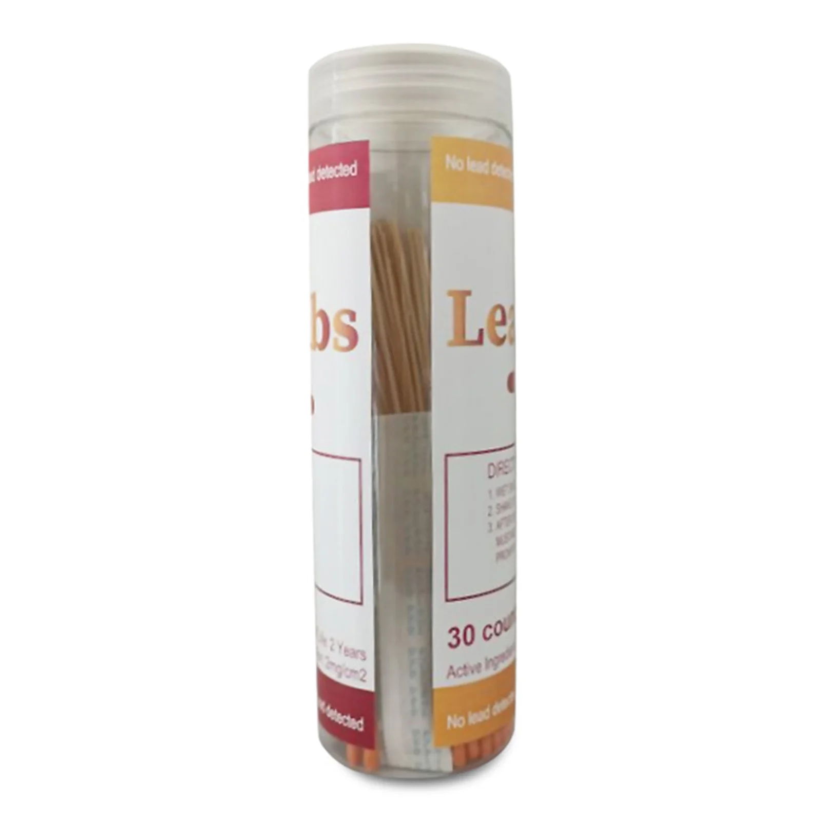 30PCS Lead Test Kit Disposable Non-toxic Cotton Swab High Sensitivity Lead Test Kit for Tableware, Paint, Cosmetics Tools