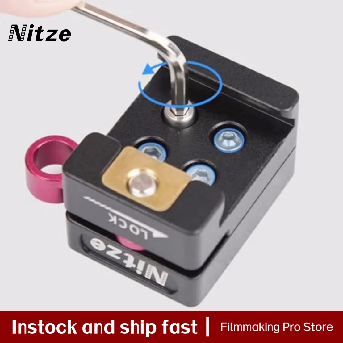 Nitze QR NATO Rail Clamp Mount Adapter with 1/4