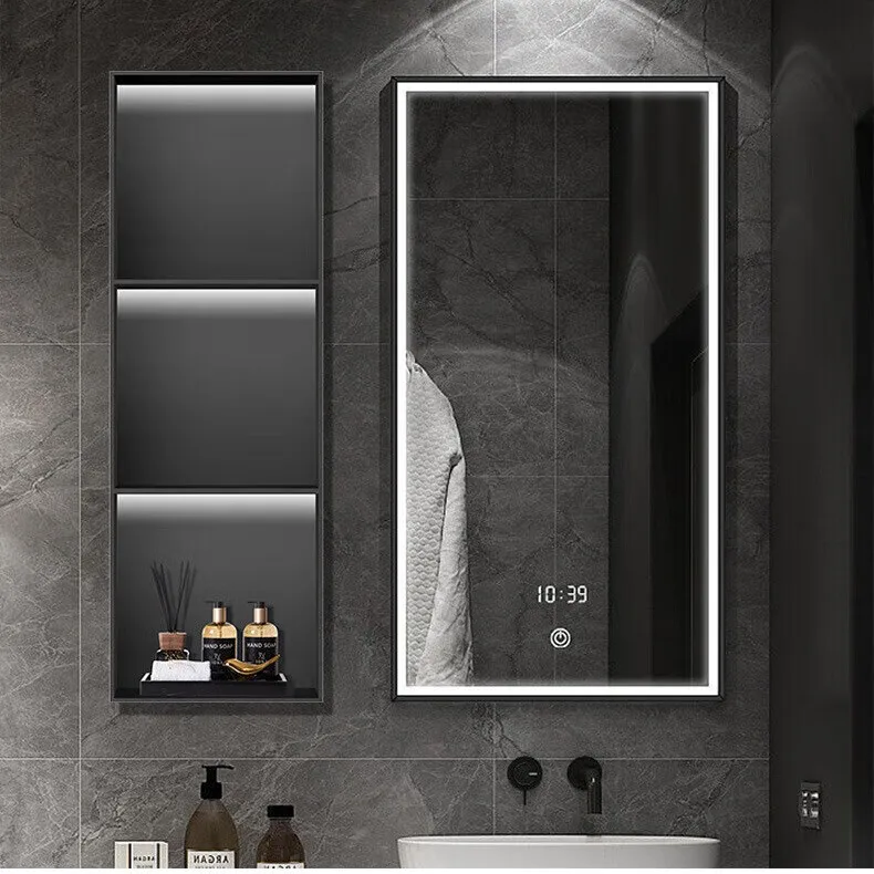 

Stainless steel bathroom niche living room bedroom embedded niche office wall rack dressing table storage cabinet