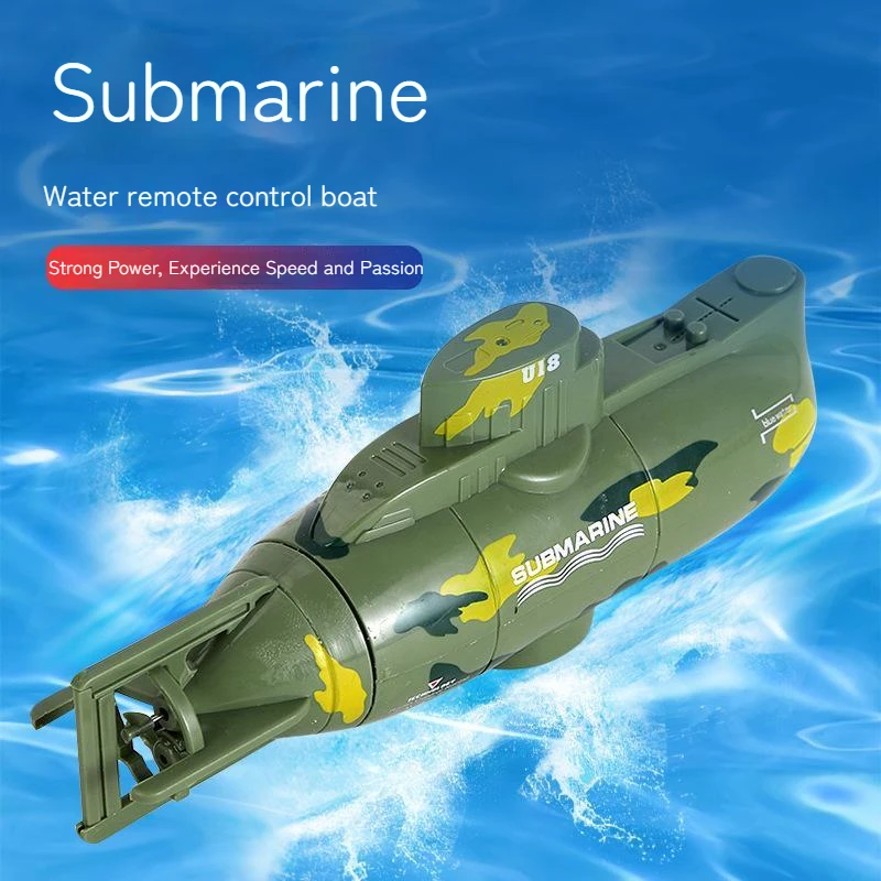 2.4ghz Remote Control Submarine Submarine Nuclear Submarine Mini Remote Control Boat Children's Birthday New Year Gift