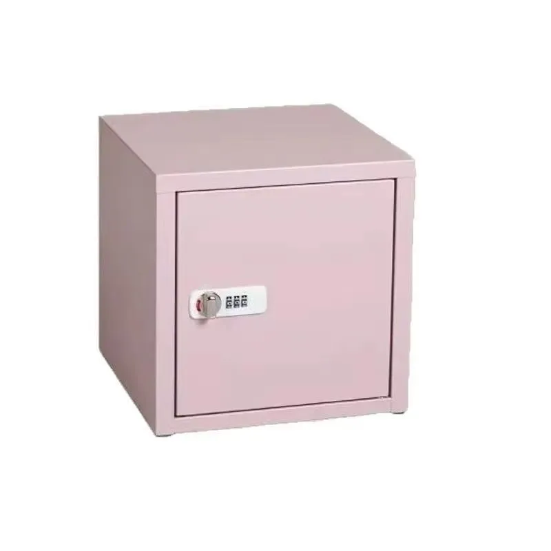 Cube Reinforced Anti Theft Mini Safe Combination Lock Steel Locker for Office Cash and Document Storage