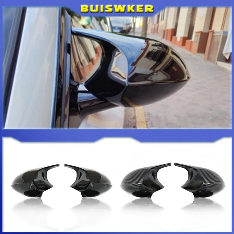 

Replacement Rearview Side Mirror Covers Cap For BMW E90 E91 E92 E93 E81 E87 E82 E88 3 1 Series M Accessories Carbon Fiber Gloss