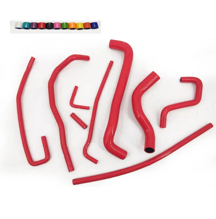 

Подходит для Chevy Corvette 5,7 л LT1 V8 1992 1993 1994 1995, комплект силиконовых шлангов охлаждающей жидкости радиатора 1991-1996 годов